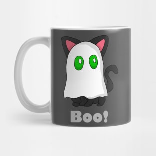 Cartoon Halloween Cat Mug